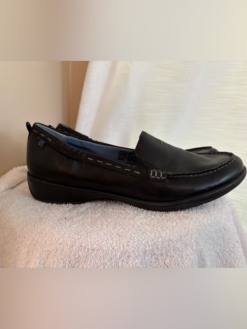 Rockport Black LeatherLoafers